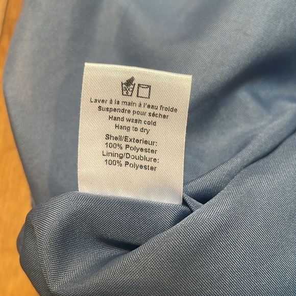 Birds of North America Millerbird dress 12 blue herringbone twill shortsleeve - Picture 11 of 13